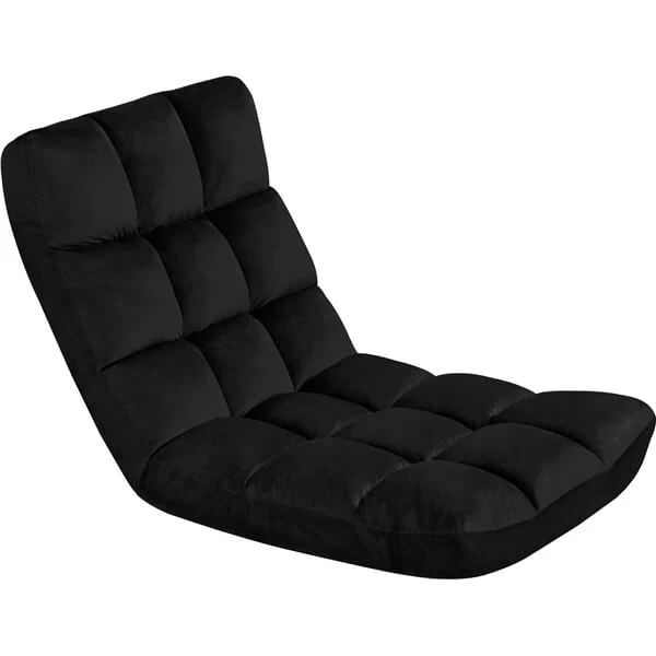 Yaheetech Padded Floor Chair with Back Support - Image 3