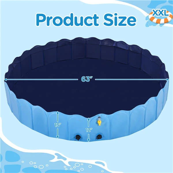 Yaheetech Foldable Dog Bath Pool - Image 3