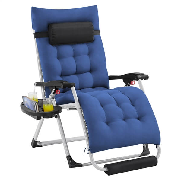 Yaheetech Foldable Premium Reclining Lounge Recliner - Image 3