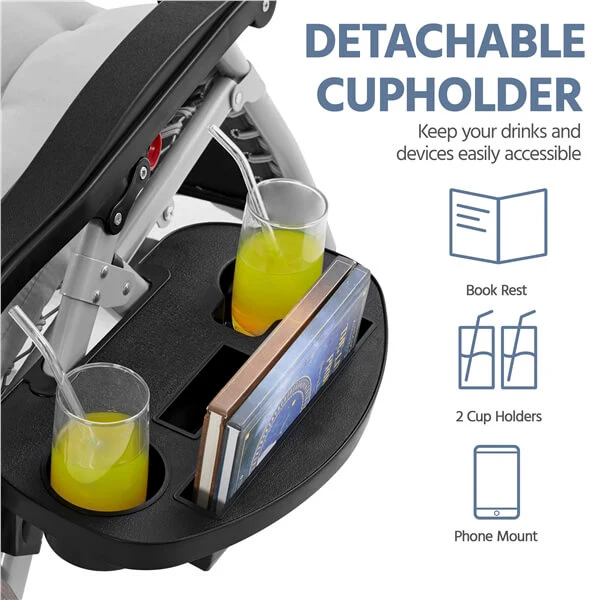 Yaheetech Foldable Premium Reclining Lounge Recliner - Image 8