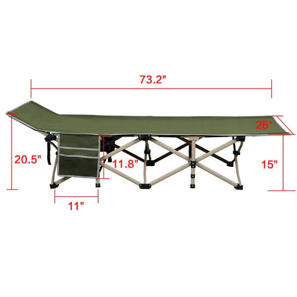 Yaheetech Folding Camping Bed - Image 3