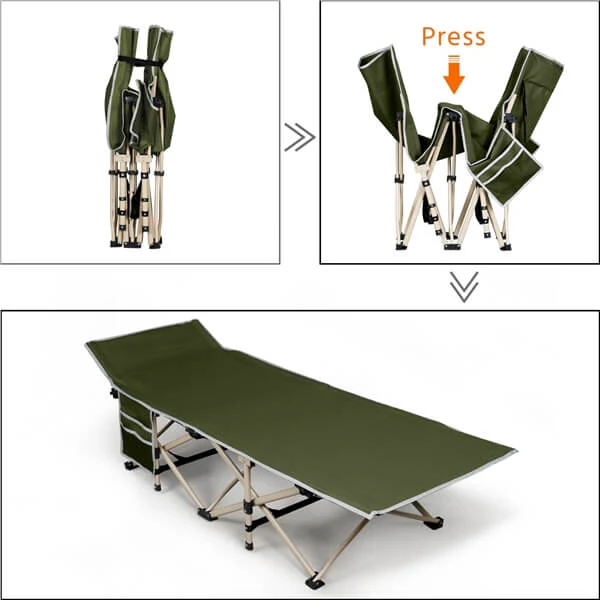 Yaheetech Folding Camping Bed - Image 5