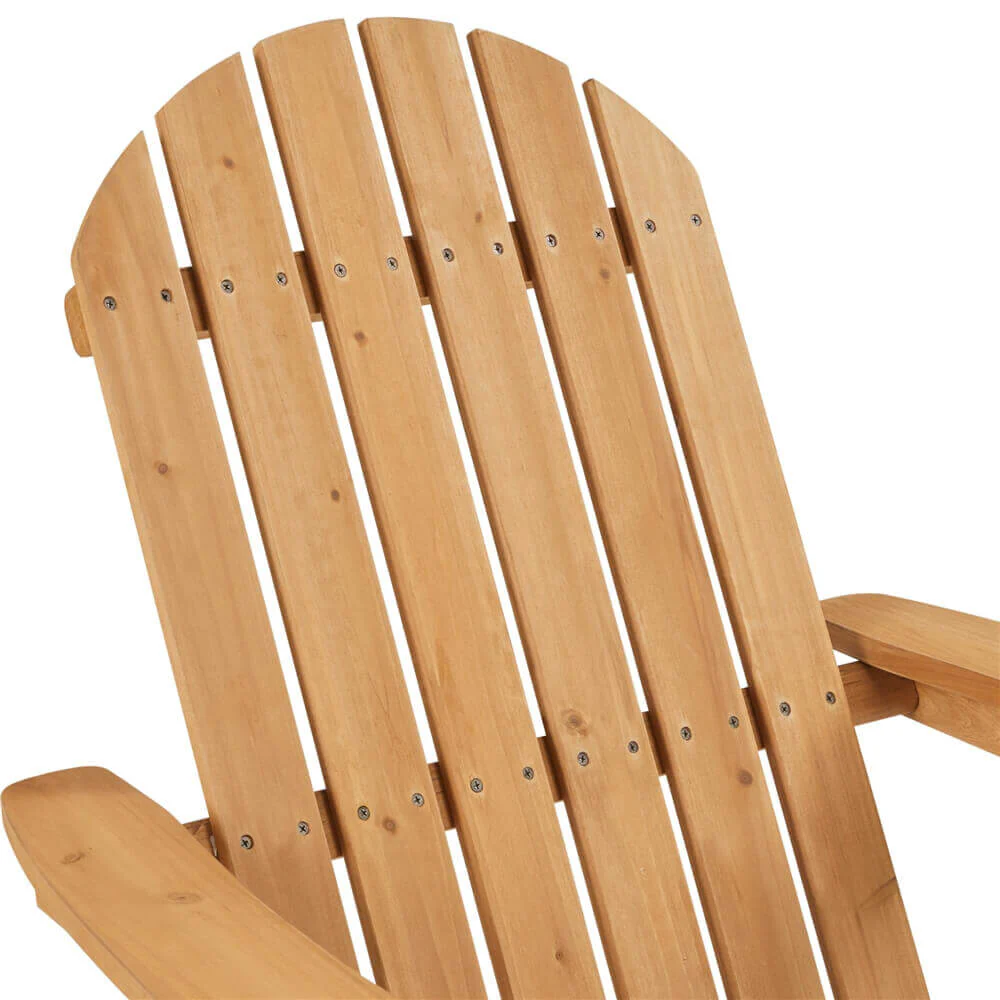 Yaheetech Folding Wooden Lounge Chair - Image 8