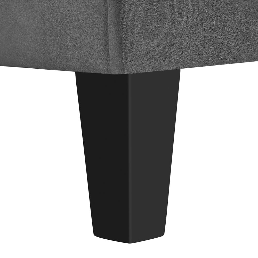 Yaheetech Full Size Upholstered Bed Frame - Image 6