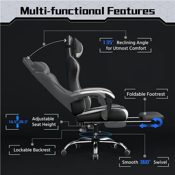 Yaheetech Gaming Chair - Image 10