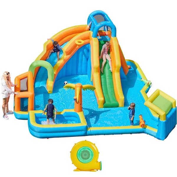 Yaheetech Giant Water Slide Combo - Image 2