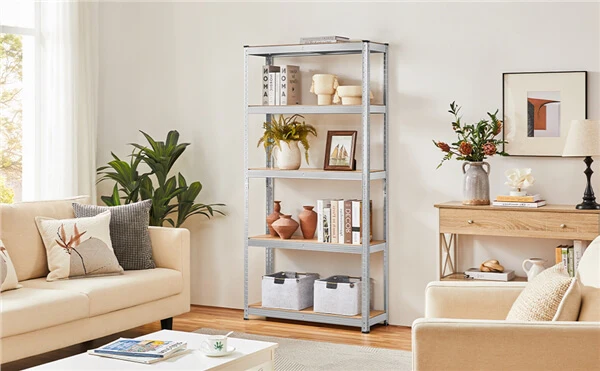 Yaheetech Heavy-Duty 5-Tier Steel Shelving Unit - Image 7