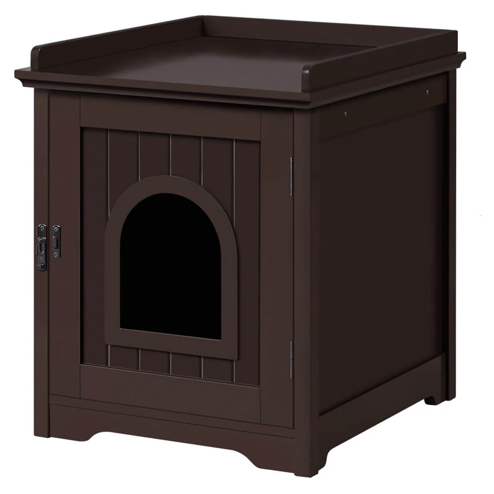 Yaheetech Indoor Cat Litter Box Enclosure - Image 2