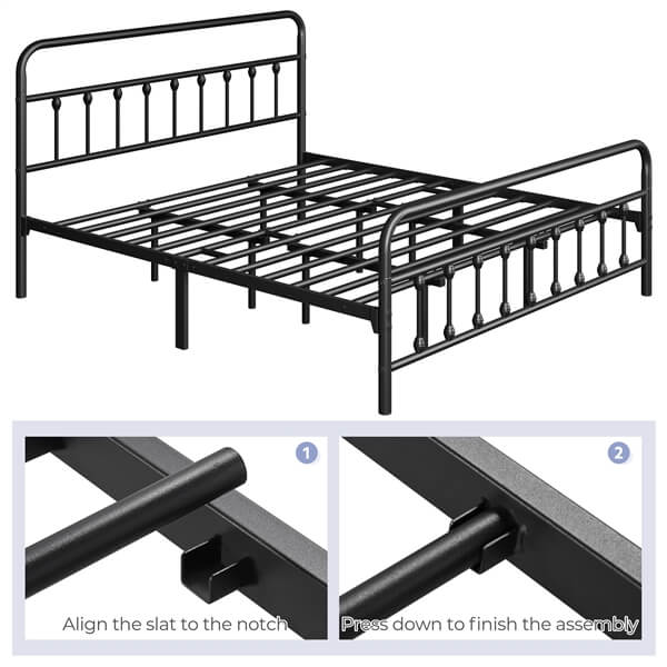 Yaheetech Iron Bed Frame - Image 14