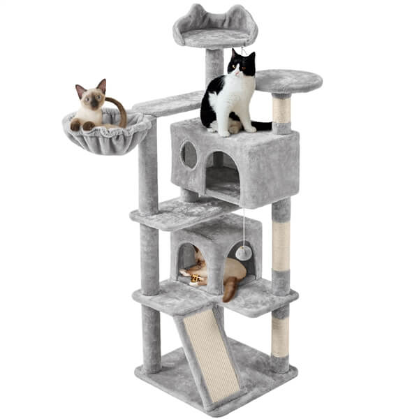 Yaheetech Kitten Tree Tower 57''H - Image 4