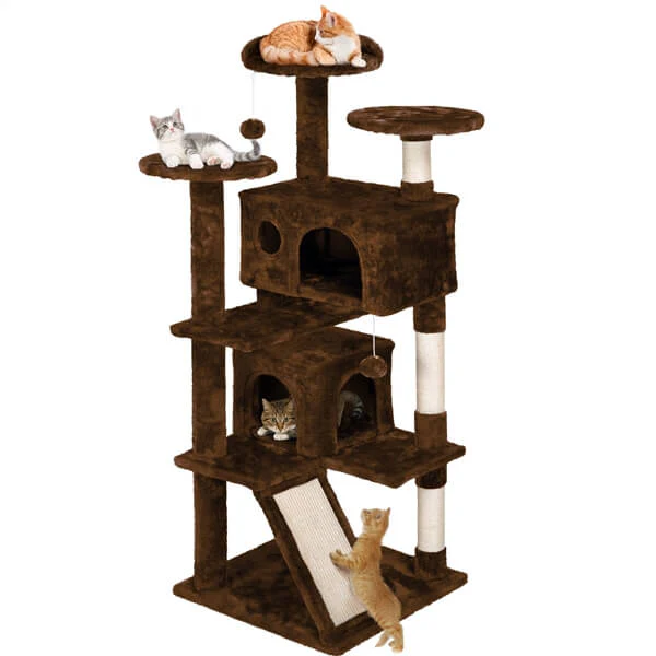 Yaheetech Kitten Tree Tower 57''H - Image 6