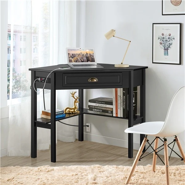 Yaheetech L Shaped Computer Corner Table - Image 10