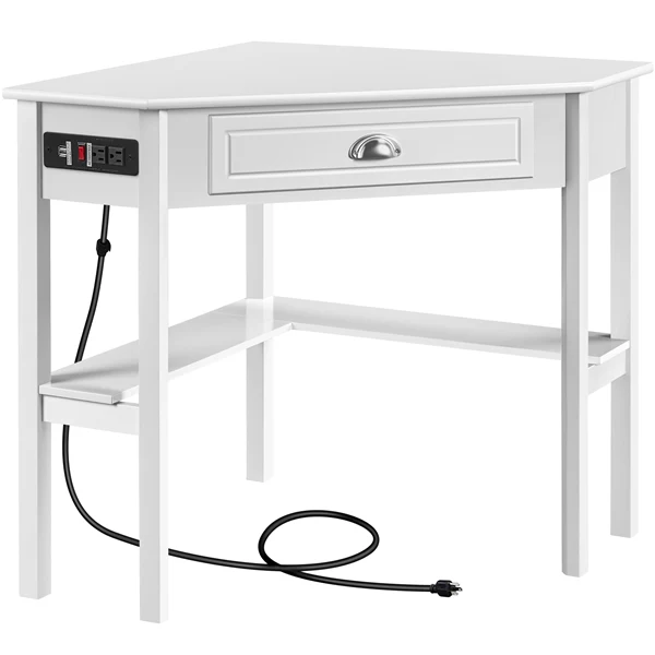Yaheetech L Shaped Computer Corner Table - Image 3