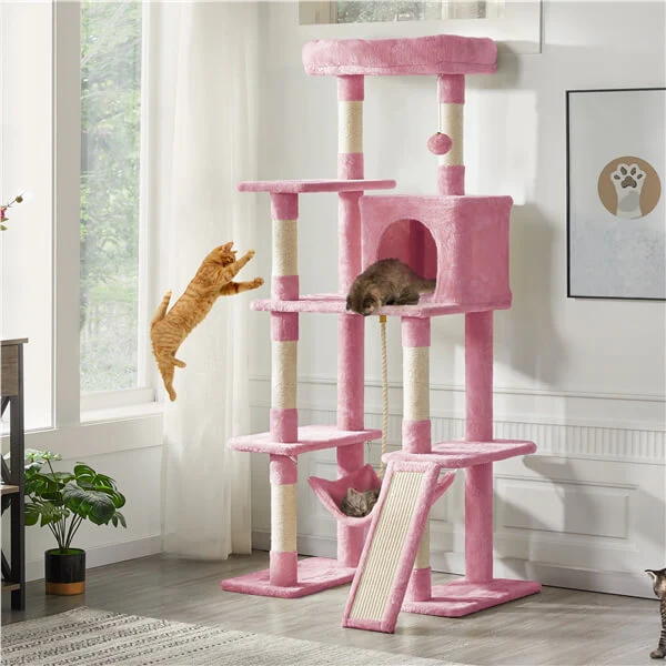 Yaheetech Large Cat Tower 63 inch - Image 13