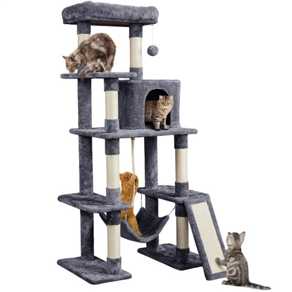 Yaheetech Large Cat Tower 63 inch - Image 4