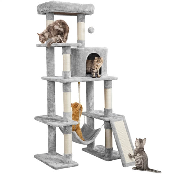 Yaheetech Large Cat Tower 63 inch - Image 5