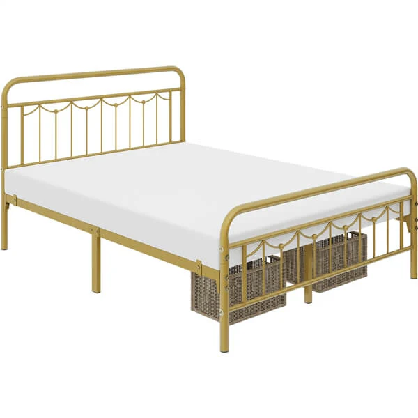 Yaheetech Metal Bed Frame with Headboard and Footboard - Image 9