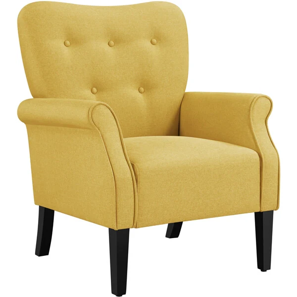 Yaheetech Mid Century Accent Sofa Chair - Image 4