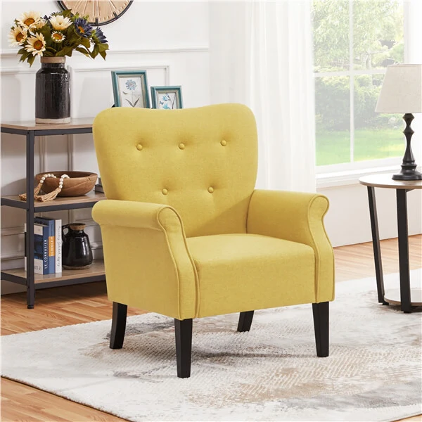 Yaheetech Mid Century Accent Sofa Chair - Image 8