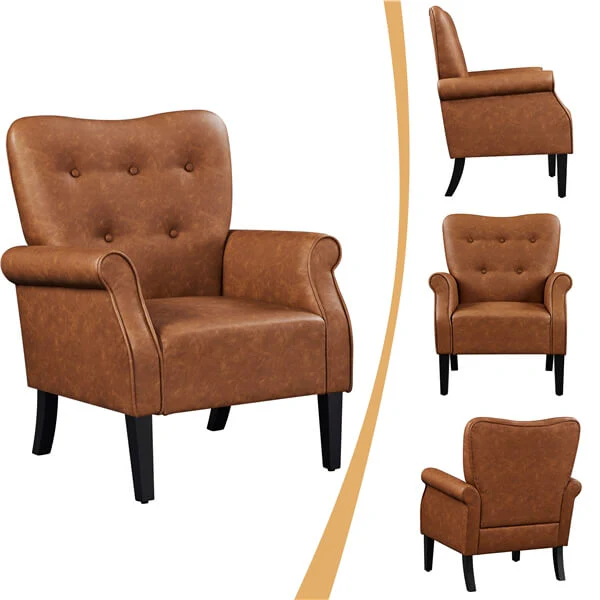 Yaheetech Modern Armchair - Image 4