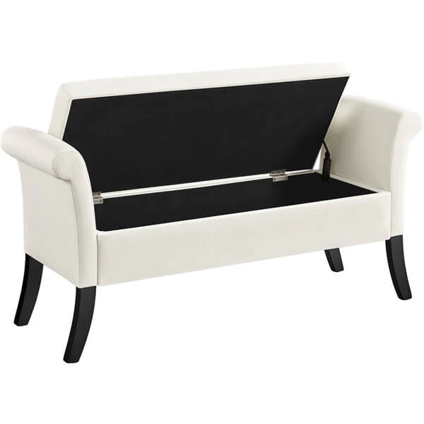 Yaheetech Modern Fabric Tufted Storage Bench - Image 4
