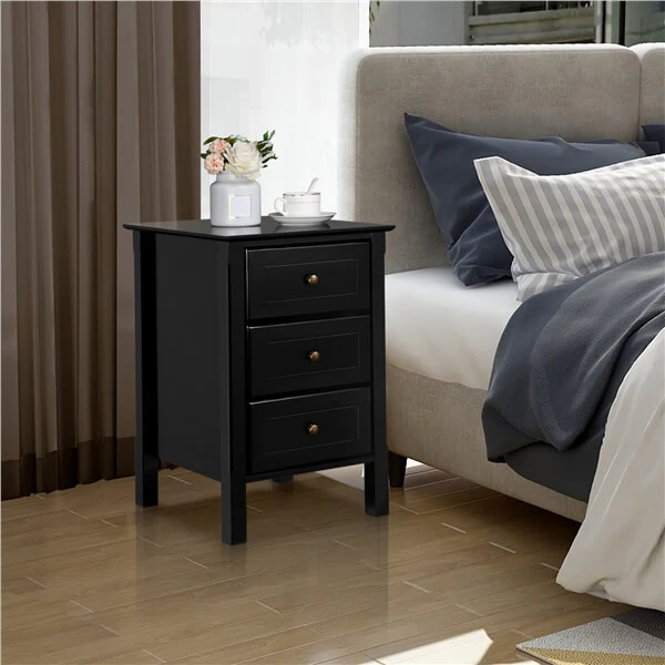 Yaheetech Nightstand with 3 Drawers - Image 10