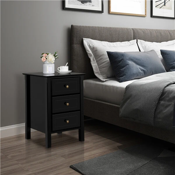 Yaheetech Nightstand with 3 Drawers - Image 12