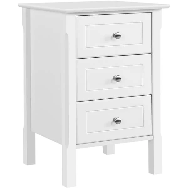 Yaheetech Nightstand with 3 Drawers - Image 3
