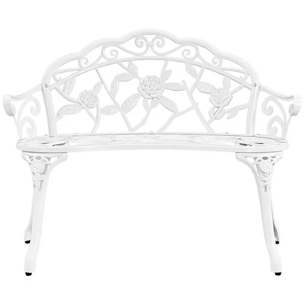 Yaheetech Outdoor Metal Bench - Image 3