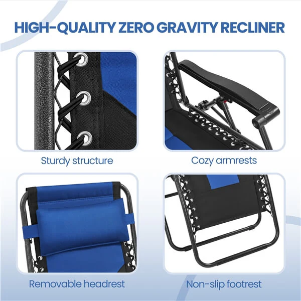 Yaheetech Padded Zero Gravity Recliner - Image 5