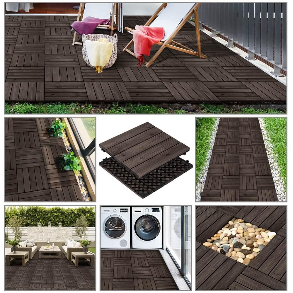 Yaheetech Patio Deck Tiles 27pcs - Image 12