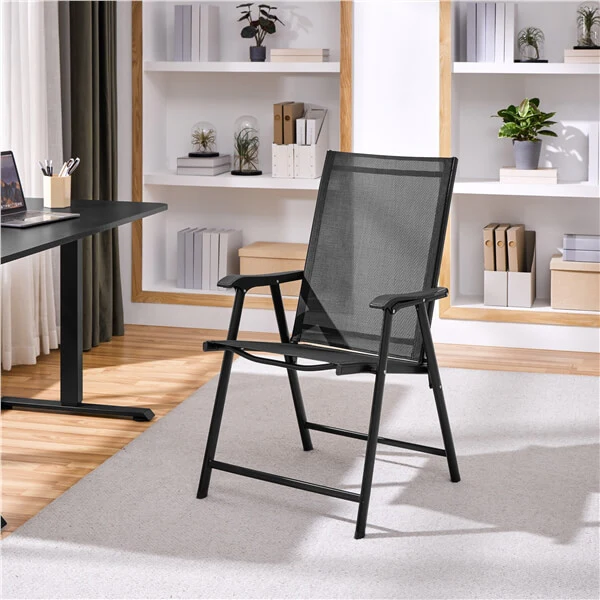 Yaheetech Patio Dining Chairs Set of 4 with Armrests - Image 12