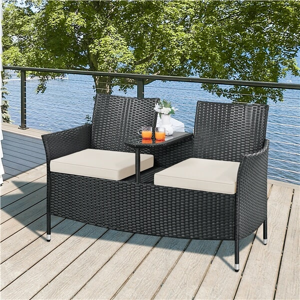 Yaheetech Patio Loveseat - Image 10