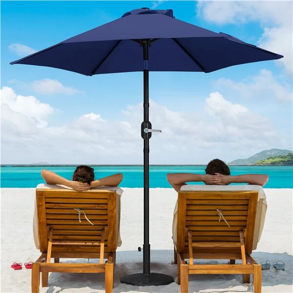 Yaheetech Patio Umbrella, 7.5FT Outdoor Table Market Umbrella - Image 9