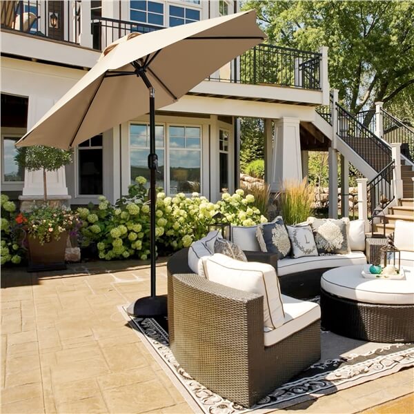 Yaheetech Patio Umbrella with Base Included - Image 14