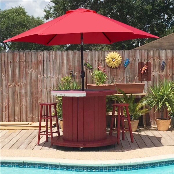 Yaheetech Patio Umbrella with Base Included - Image 15