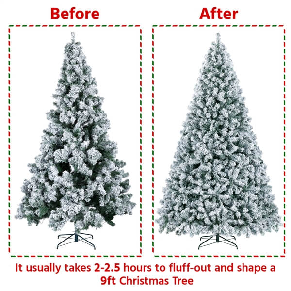Yaheetech 9ft Pencil Christmas Tree - Image 9