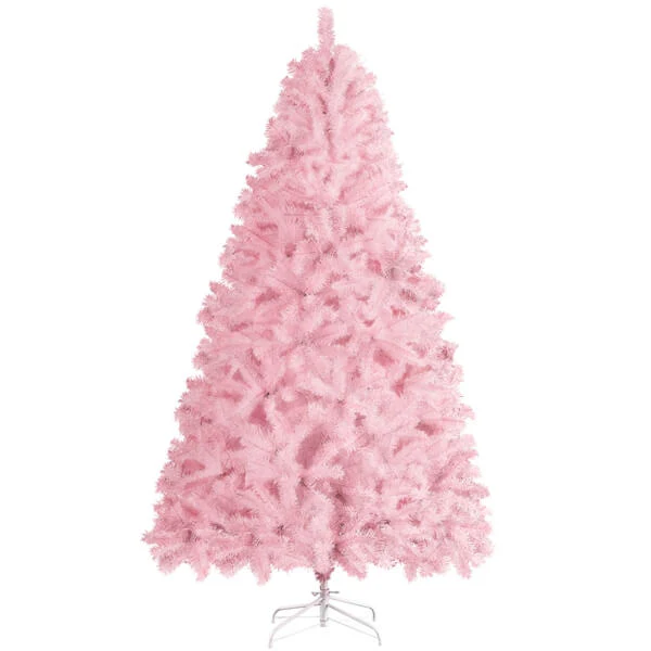 Yaheetech Pink Artificial Christmas Tree - Image 2