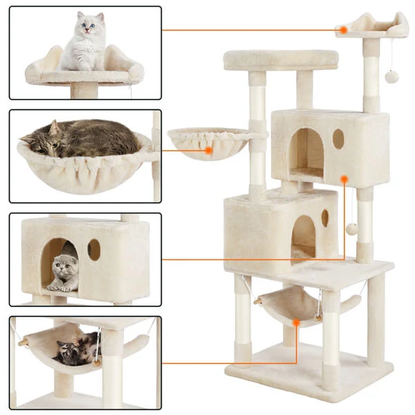 Yaheetech Multi-level Large Cat Tower 64.5 inch - Image 10