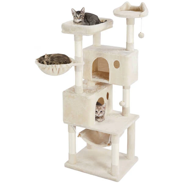Yaheetech Multi-level Large Cat Tower 64.5 inch - Image 5