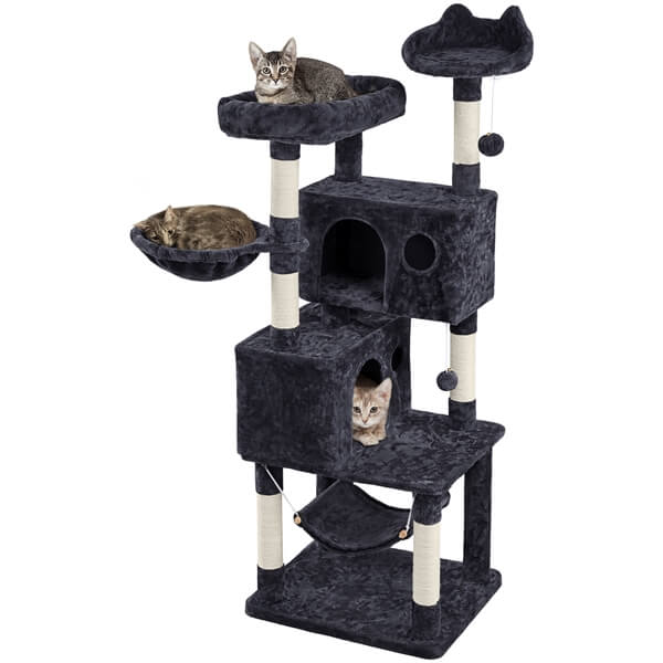 Yaheetech Multi-level Large Cat Tower 64.5 inch - Image 6