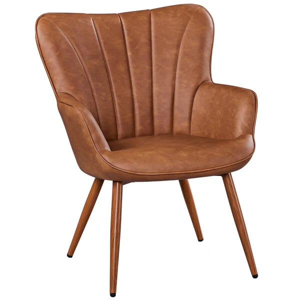 Yaheetech PU Leather Armchair - Image 2