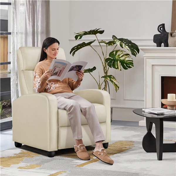 Yaheetech PU Leather Reclining Chair Set of 2 - Image 13