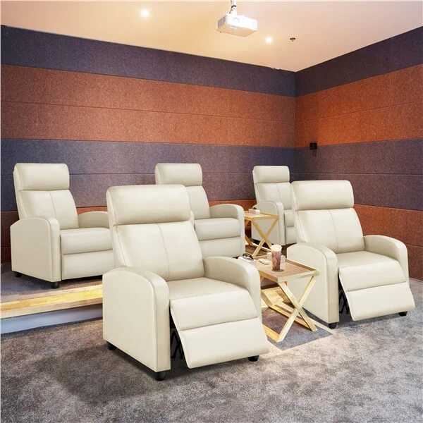 Yaheetech PU Leather Reclining Chair Set of 2 - Image 15