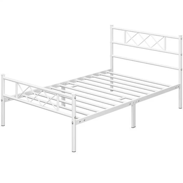 Yaheetech Simple Metal Platform Bed Frame Mattress Foundation - Image 6