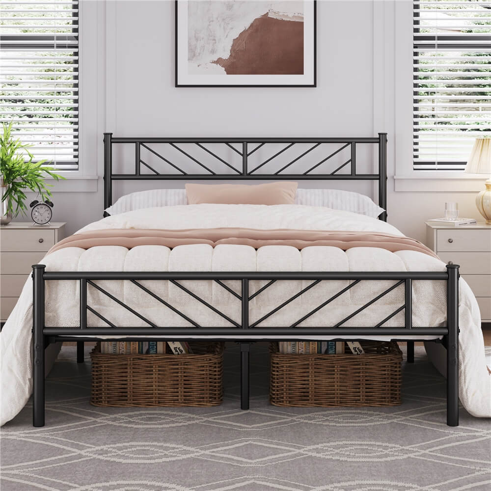 Yaheetech 13 Inches Metal Mattress Foundation for Storage - Image 9