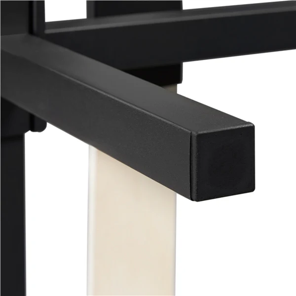 Yaheetech Queen Upholstered Platform Bed Frame - Image 4