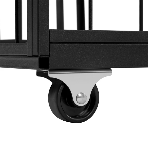 Yaheetech Queen Upholstered Platform Bed Frame - Image 6