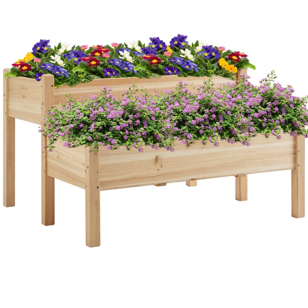 Yaheetech Raised Garden Bed 2-tier - Image 2