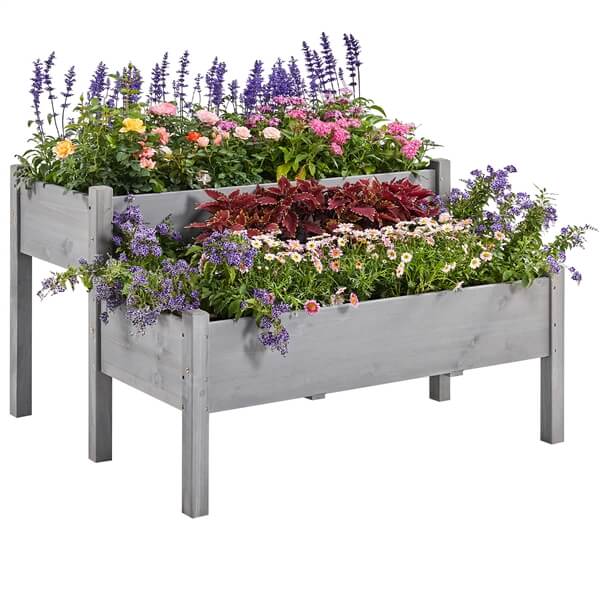 Yaheetech Raised Garden Bed 2-tier - Image 4